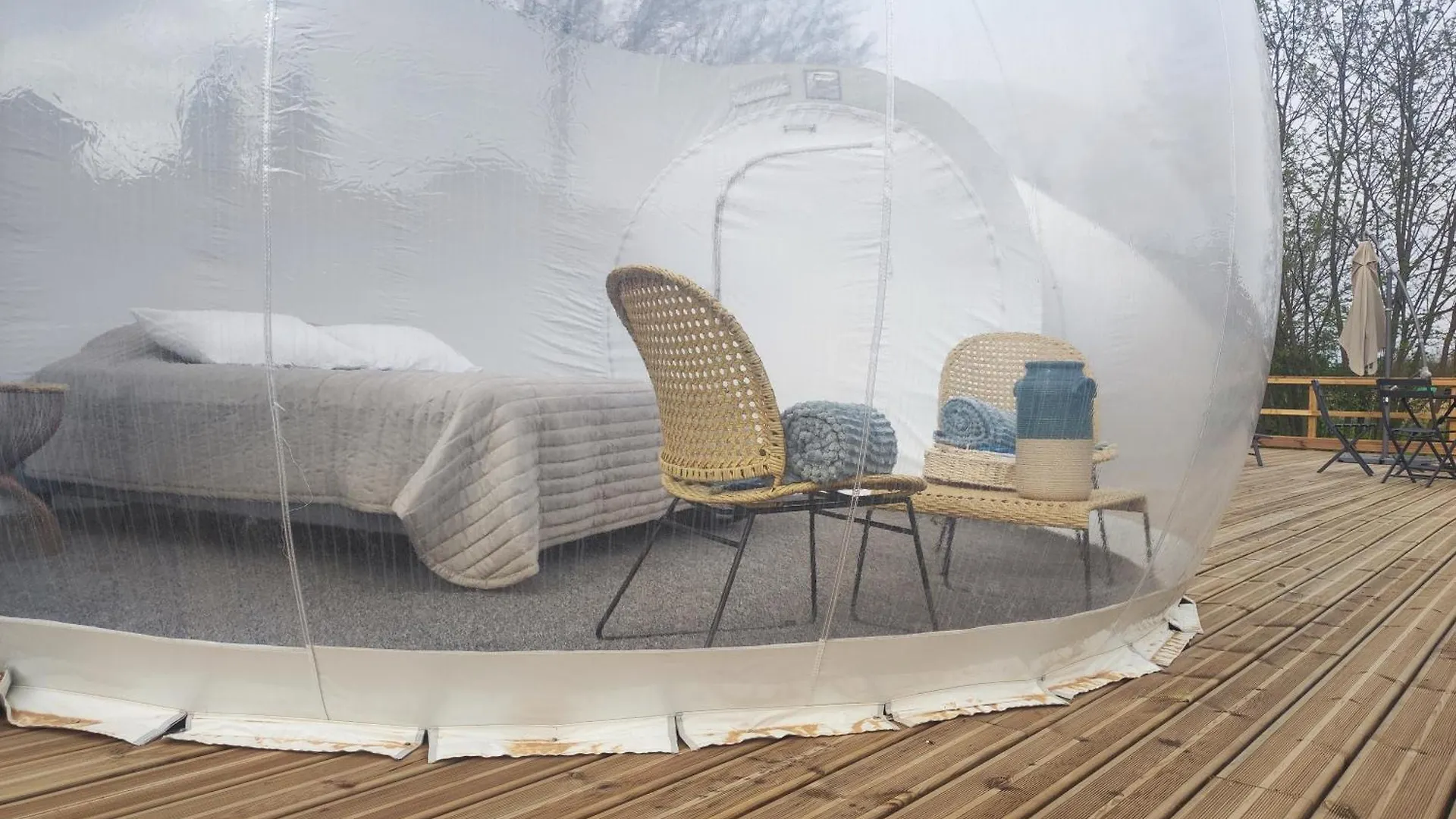 Bulle Spa Suite Jarcieu Luxury tent